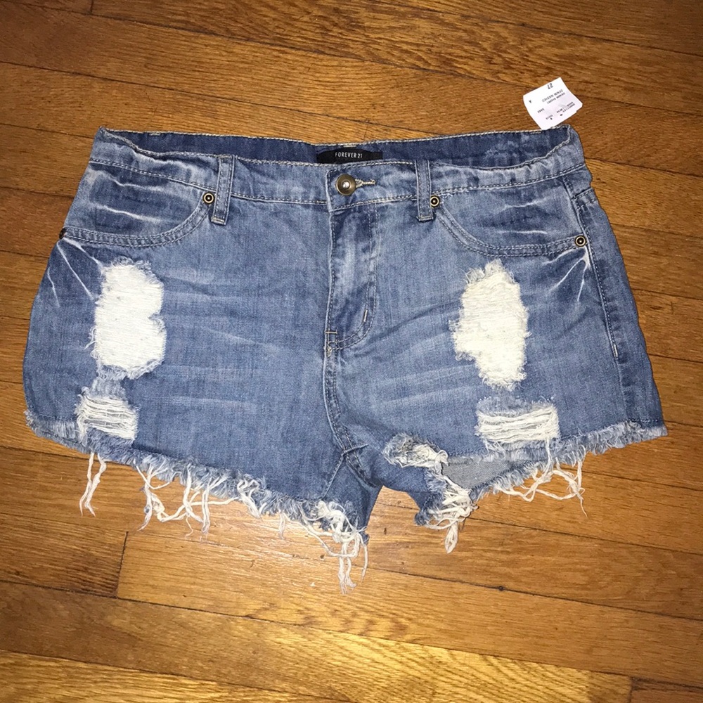 Forever 21 denim shorts